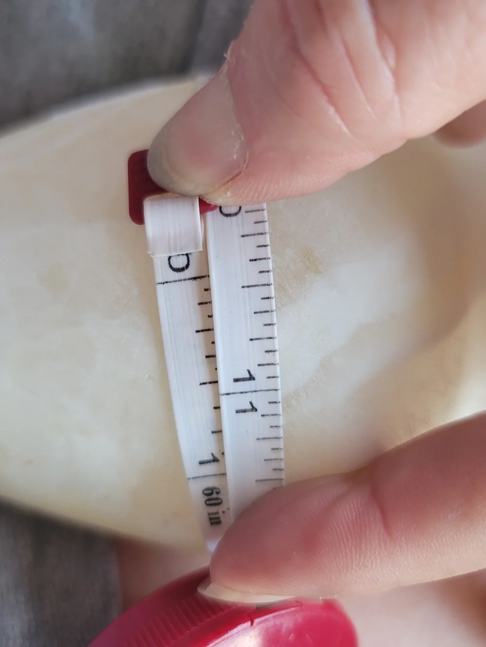 Hand Carved Stone/Alabaster Cream Low Urn Form Vase. Heavy